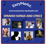 Spanish songs with Lyrics - Spanish Vowels - Spanish Alphabet - Spanish Numbers 1-10 - Spanish Days of the Week - Spanish Months - Spanish Subject Pronouns - Spanish AR Verbs - Spanish numbers 1-20 - Discount package (8 songs $7.00)